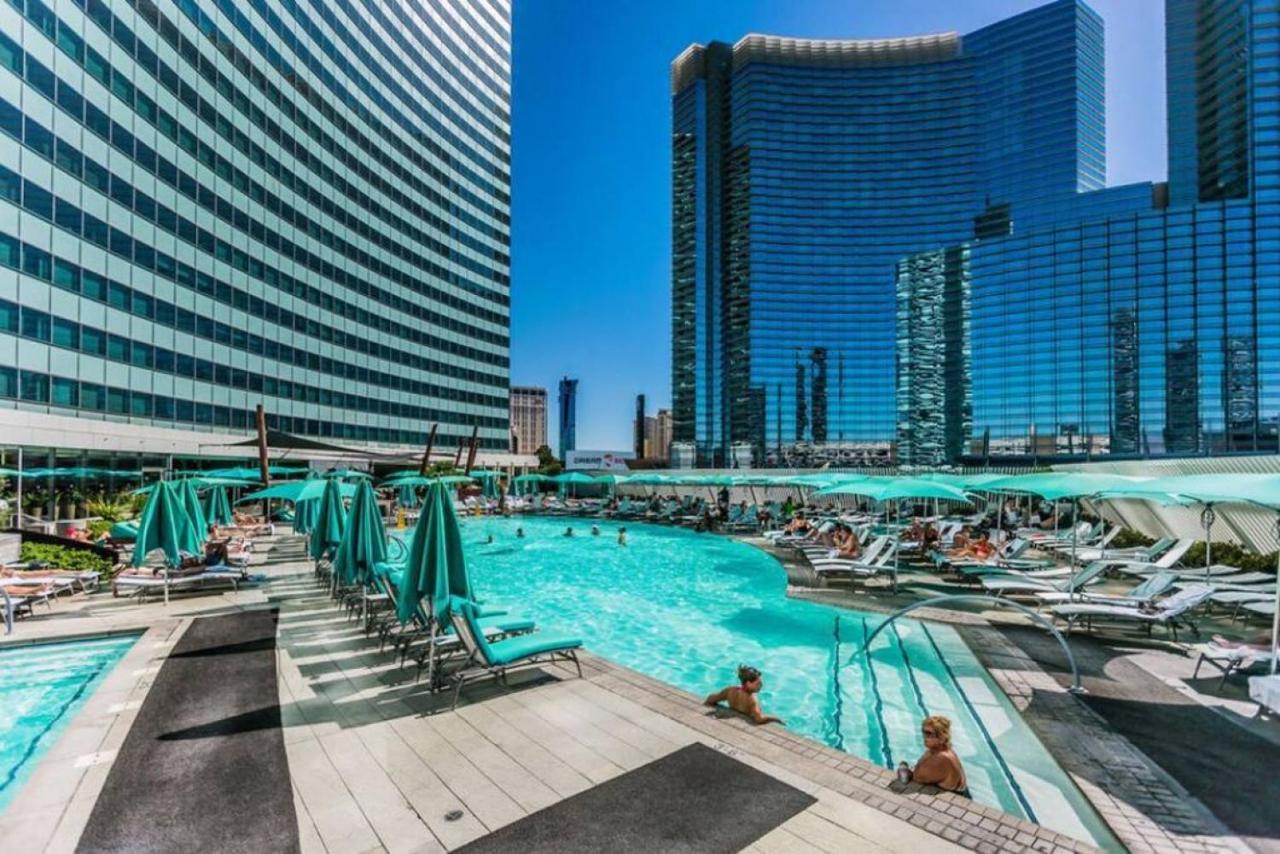 City Center - Panoramic Corner Suite At Vdara لاس فيغاس المظهر الخارجي الصورة